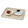 (24 sztuki) CAMBRO | MADEIRA – taca laminowana – prostokątna – 330 x 430 mm – wygląd drewna – jasny dąb