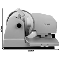Graef | Master 3310 – profesjonalna krajalnica uniwersalna z wagą – ostrze: Ø 330 mm – długość cięcia: 300 mm