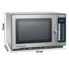 Kuchenka mikrofalowa Automatic – 34 L – 1,8 kW – cyfrowa