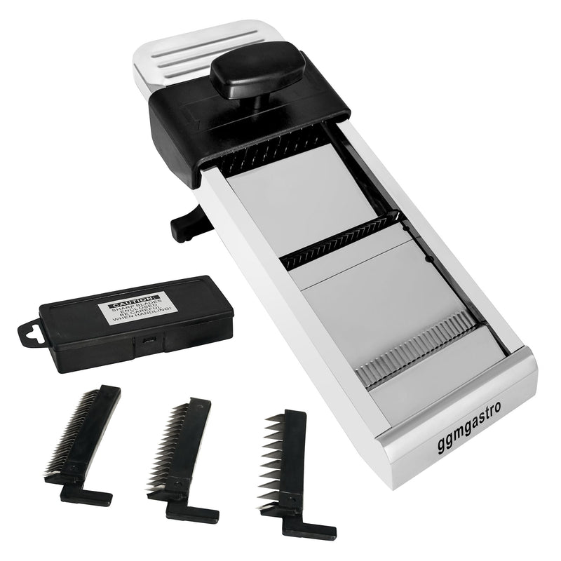 Krajalnica do warzyw/mandolina – 3 nasadki