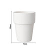 (6 szt.) BUDGETLINE - Kubek do kawy [Mammoet] - 190ml - Biały - Porcelana - sztaplowana