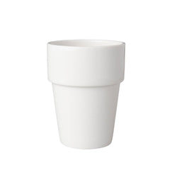 (6 sztuk) BUDGETLINE - Kubek do mleka Mammoet - 19 cl - biały