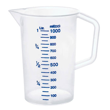 dzbanek miarka - 1 litr - z podziałką 100 ml - Prime Gastro