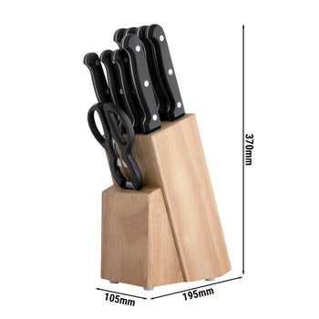 Richardson Sheffield - Blok na noże Classic - 9 szt. - Prime Gastro