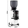 Coffee grinder – 2 kg – 45 dB – with doser – white