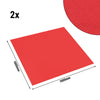 (2 szt.) Napperon Vienna – adamaszek – 100 x 100 cm – czerwony ognisty