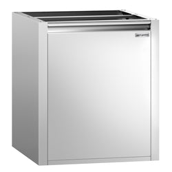 Kosz na śmieci - Moduł podblatowy - 400x560mm - stal nierdzewna