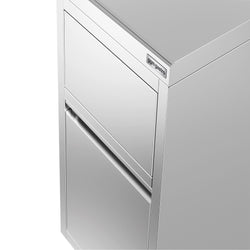 Kosz na śmieci - 400x600mm - z klapą uchylną - z rantem - stal nierdzewna
