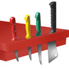 Knife Holder for Cutting Boards - 600mm - Red