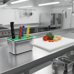 Uchwyt noża do miski sterylizacyjnej - 24 x 14 cm