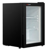 Lodówka minibar - 440mm - 62L - 1‑drzwiowa, ze szklanymi drzwiami - Czarny
