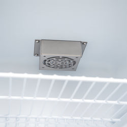 Lodówka minibar - 440mm - 62L - 1‑drzwiowa, ze szklanymi drzwiami - Czarny