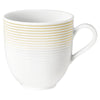 (6 pieces) SELTMANN WEIDEN | Porcelain Latte Coffee Cup 370 ml – Sand Beige - Blues Series