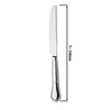 (12 szt.) Nóż stołowy Vincenza – 240 mm