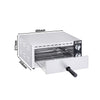 Piec do pizzy i flammkuchen mini – elektryczny – jednokomorowy – 1,13 kW – 1x 33 cm – 230 V – do 300 °C – manualny