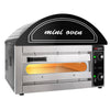 Electric Deck Pizza Oven - Single Deck - 1 - Ø 34cm (13") - 230V Single Phase - Mechanical Controls - Black - up to 280°C