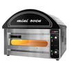 Electric Deck Pizza Oven - Single Deck - 1 - Ø 34cm (13") - 230V Single Phase - Mechanical Controls - Black - up to 280°C