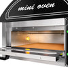 Electric Deck Pizza Oven - Single Deck - 1 - Ø 34cm (13") - 230V Single Phase - Mechanical Controls - Black - up to 280°C