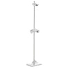 Stojak na akcesoria do pizzy - stal nierdzewna - 350x250x1750mm - 8.6kg - na 2 łopaty, 1 małą łopatę i 1 szczotkę