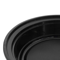 (300 Stück) Mehrwegschale - Polypropylen - 1000ml - rund - Schwarz