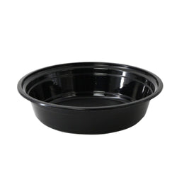 (300 Stück) Mehrwegschale - Polypropylen - 700ml - rund - Schwarz