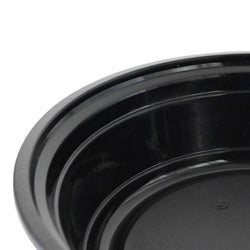 (300 Stück) Mehrwegschale - Polypropylen - 700ml - rund - Schwarz