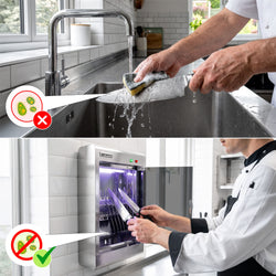 Knife steriliser – for 14 knives – with knife holder – with timer up to 60 min, image 7 of 7