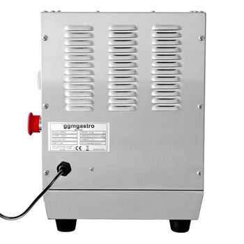 Elektryczny shaker do mleka i koktajli – podwójny – 40 W – 240 obr./min – stal nierdzewna - Prime Gastro