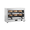 Toster Maxi i salamander – 4,5 kW – z 2 półkami
