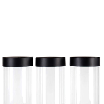 Dozownik płatków kukurydzianych - potrójny - Ø 120 mm - czarny - dozownik dźwigniowy - Prime Gastro