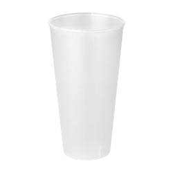 (24 sztuki) Kubki wielokrotnego użytku – 500 ml – przezroczyste