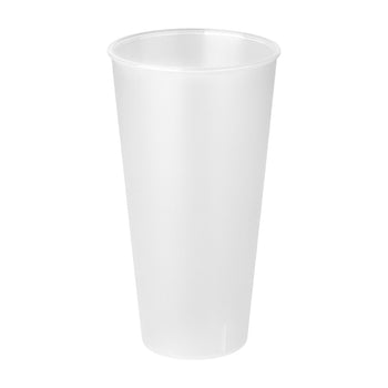 (24 sztuki) Kubki wielokrotnego użytku – 500 ml – przezroczyste