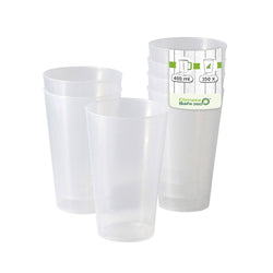 (150 sztuk) Kubek wielokrotnego użytku 400 ml - Ø 85 mm - PP
