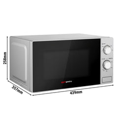Kuchenka mikrofalowa - 20L - 700W - Manualne