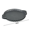 (6 sztuk) Wielokrotnego użytku pudełko na pizzę – na pizzę o średnicy 22 cm – szare