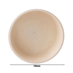 (150 sztuk) Miseczki wielokrotnego użytku – 650 ml – Ø 150 mm – kremowo - białe