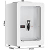 Podgrzewacz do mleka PREMIUM – 10 L – 1,8 kW – od 0 do 85 °C – cyfrowy – biały