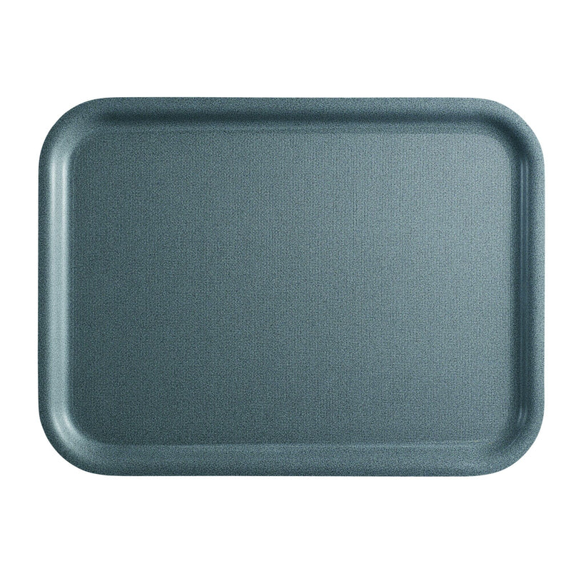 (24 sztuki) CAMBRO | MYKONOS – laminowana taca – 330 x 430 mm – kolor węgiel drzewny granitowy