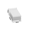 Element neutralny stołowy 900 głęboki z szufladą - 400x900x300mm - 46kg - 1 szuflada