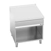 Element neutralny stojący ze stali nierdzewnej AISI 304 - 800x900x920mm - 57kg - z otwartą podstawą
