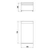 Element neutralny – 400 mm – seria PAOLO