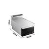 Element neutralny - 400mm - z szufladą - 1x GN 1/1 lub 2x GN 1/2