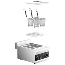 Makaroniarka - 3 kW - 4 sitka