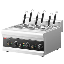 Elektryczna makaroniarka – 3 kW – w zestawie 6 wkładów