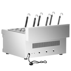 Elektryczna makaroniarka – 3 kW – w zestawie 6 wkładów
