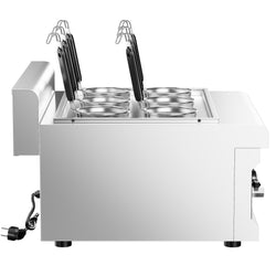 Elektryczna makaroniarka – 3 kW – w zestawie 6 wkładów