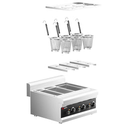 Makaroniarka - 3 kW - 6 sitek