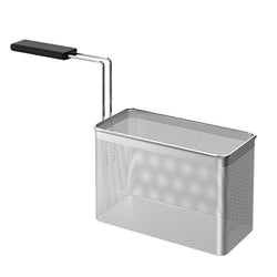 Kosz do gotowania makaronu - GN 1/2 - 1 uchwyt pałąkowy - 140x332x220mm - 1,5kg