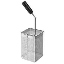 Wkład do gotowania na parze z plastykowym uchwytem pałąkowym - GN 1/6 - 140x140x250mm - 1kg