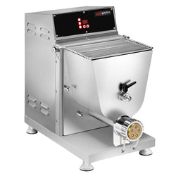 Elektryczna maszyna do makaronu – 13 kg/h – 750 W – dysza Ø 57 mm – w zestawie z nożem do makaronu